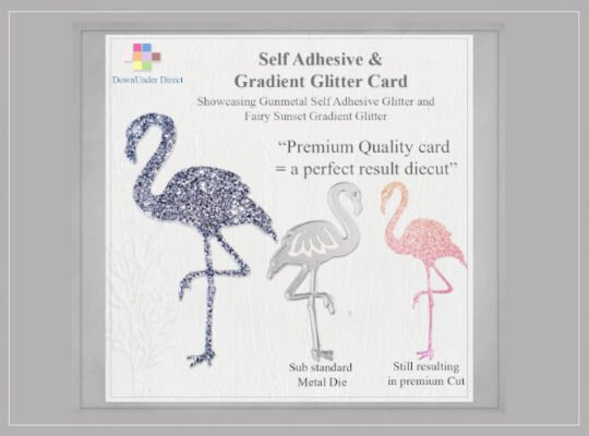 Flamingo and glitter