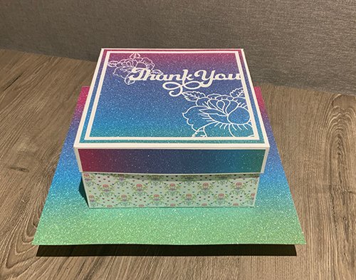 Mermaid thank you box