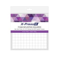 X-press It Foam Squares 12mm x 12mm