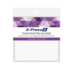 X-press It Foam Squares 6mm x 6mm