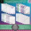 A4 Mermaid Elegance Digital ADD ON Background Collection Part 9