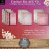 A4 Sunset Flamingo Play Dal ADD ON Background Collection Part 9