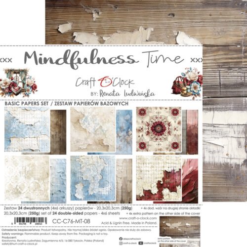 Mindfulness Times 8x8  Background Papers - Image 8