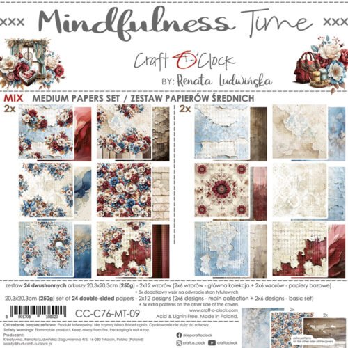 Mindfulness Times 8x8 Mixed Set Papers