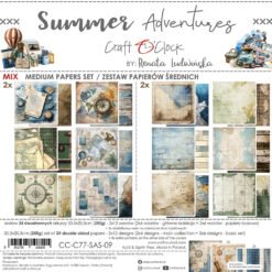 Summer Adventures 8x8 Mixed Set Papers