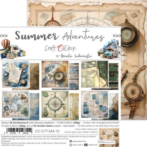 Summer Adventures 6x6 Main Papers - Image 8