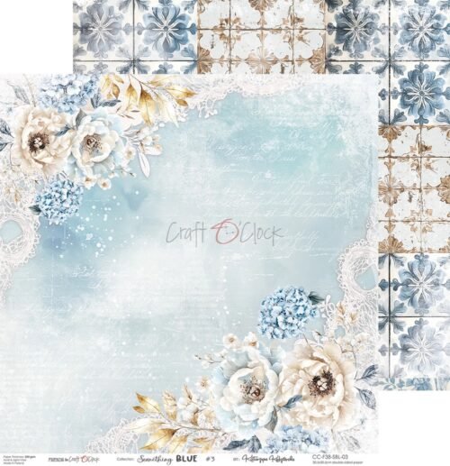 Something Blue 12x12 Main Papers - Image 4