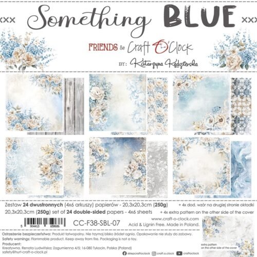 Something Blue 8x8 Main Papers