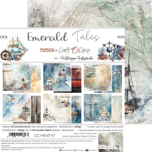Emerald Tales 8x8 Mixed Set Papers - Image 18