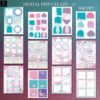 Digital Fairy Dreams Envelopes, Tags and Embellishment Collection