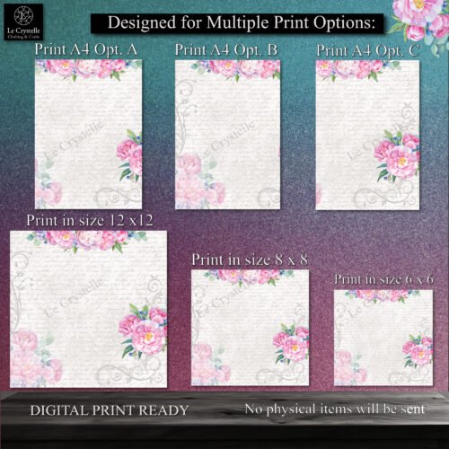 Fairy Dreams Digital Paper Collection set 1 - Image 2