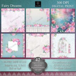 Fairy Dreams Digital Paper Collection