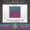Fairy Floss Gradient Glitter Card Pack