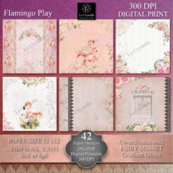 Sunset Collection Set 1 - 12x12 Digital Paper Collection