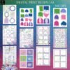 Digital Mermaid Elegance Envelopes, Tags and Embellishment Collection