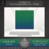 Seafrolick Gradient Glitter Card Pack - 5 Pk