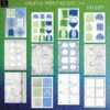 Digital Seafrolick Charm Envelopes, Tags and Embellishment Collection