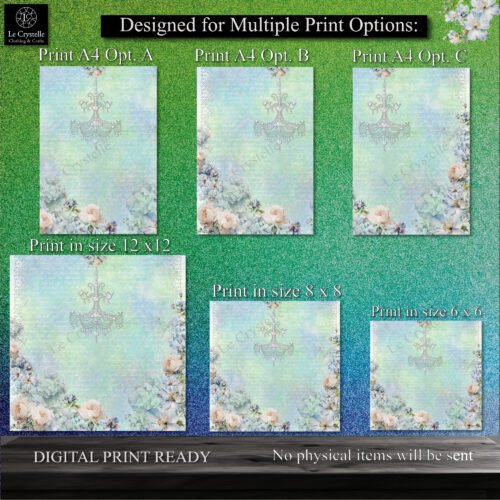Seafrolick Charm Digital Paper Set 1 - Image 2
