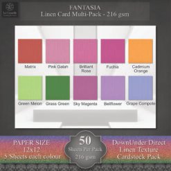 Fantasia Linen Card Pack