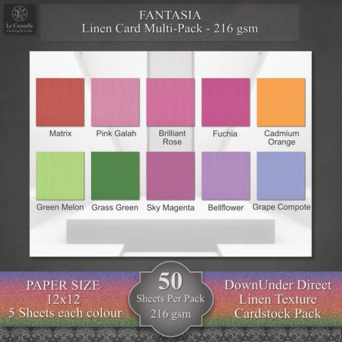 Fantasia Linen Card Pack