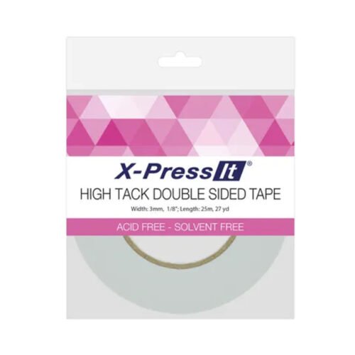 X-Press It High Tac Double Sided Tape 3mm